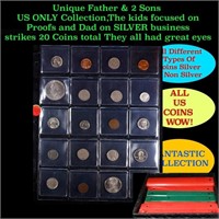 Unique Father & 2 Sons US ONLY Collection,The kids