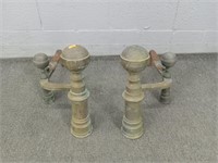 Brass And Irons Fireplace Andirons