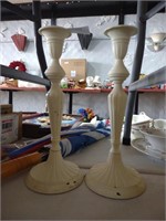 Matching candle holders