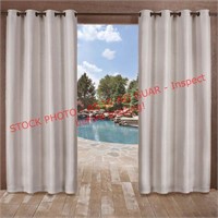 2 count outdoor panel curtains