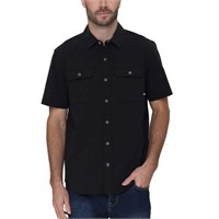 Sierra Designs Men's MD Tech Shirt, Black Medium