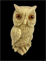 Italian Resin Owl Statue