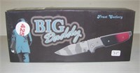 Big Daddy closed liner locking tactical knife