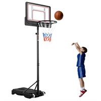 HYPATA Portable Basketball Hoop Outdoor, 4.7-6.9 F