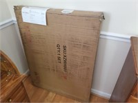 Folding desk in box,as is,never opened