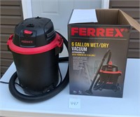 Ferrex Wet/Dry Vacuum