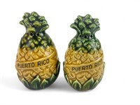 VTG Puerto Rico Pineapples Salt and Pepper Shakers