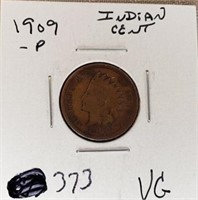 1909  Indian Head Cent VG