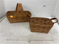 2 Longaberger Baskets