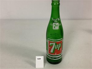 1960's 7up BOTTLE - 12 oz
