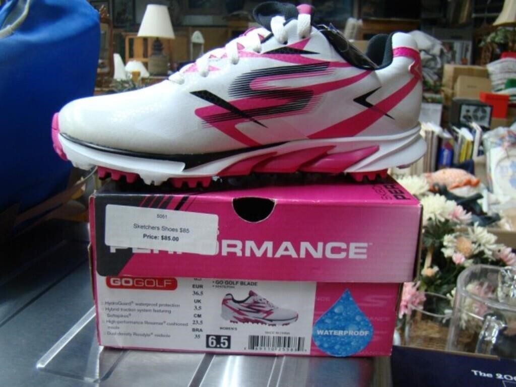 Performance Golf Shoes-pink