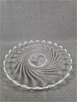 Fostoria Glass Round Torte Platter