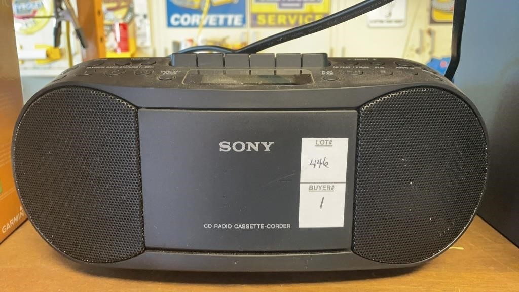 Vintage - Sony - cd cassette player