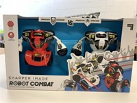 New Sharper Image Robot Rumble Combat RC Set