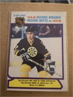 RAY BOURQUE ROOKIE YEAR  CARD O PEE CHEE RC PTS