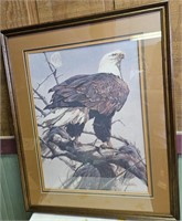 Signed John Swatsley Eagle "Invincible" Print