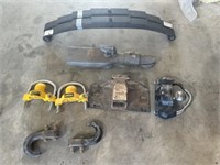 Trailer leaf springs, tongue, receiver hitch, tow