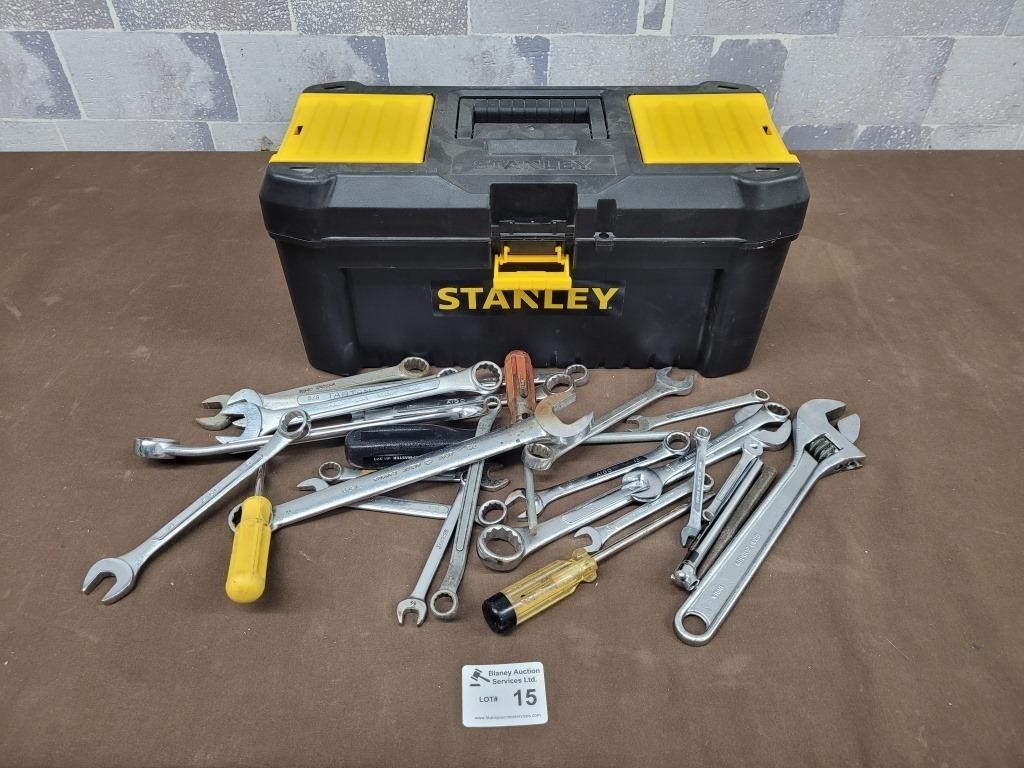 Tool box loaded with tools