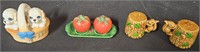 3 set of salt and pepper shaker lot#4