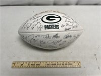 Packers Printed Autographed Football