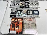 Raiders Media Guides & Other Sports Books