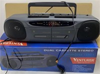 Venturer Dual Cassete Stereo