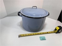 Large Porcelain Enamel Canning / Stock Pot