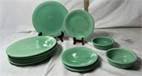 Early Fiestaware Plates & Bowls
