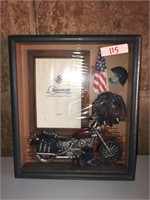 Spoontiques Motorcycle Picture Frame 4x6