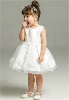 12M Huakaishijie Kids Baby Flower Girl Dress Bowkn