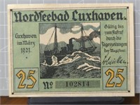 1921 German banknote