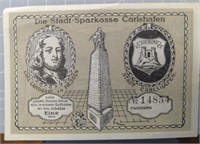 1920s German banknotes