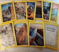 1956-97 National Geographic Magazines