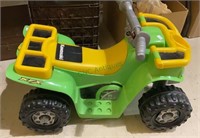 Small child battery operated quad - 6 V. Has no