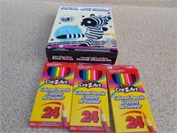 Sew Your Own Sock Horse Kit  & Coloured Pencils