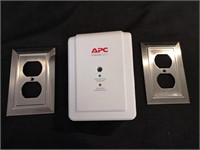 APC Surge Protector and 2 Outlet Plates