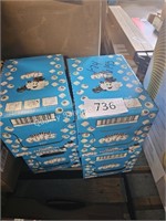 4- boxes stuffed puff marshmallows 1/24