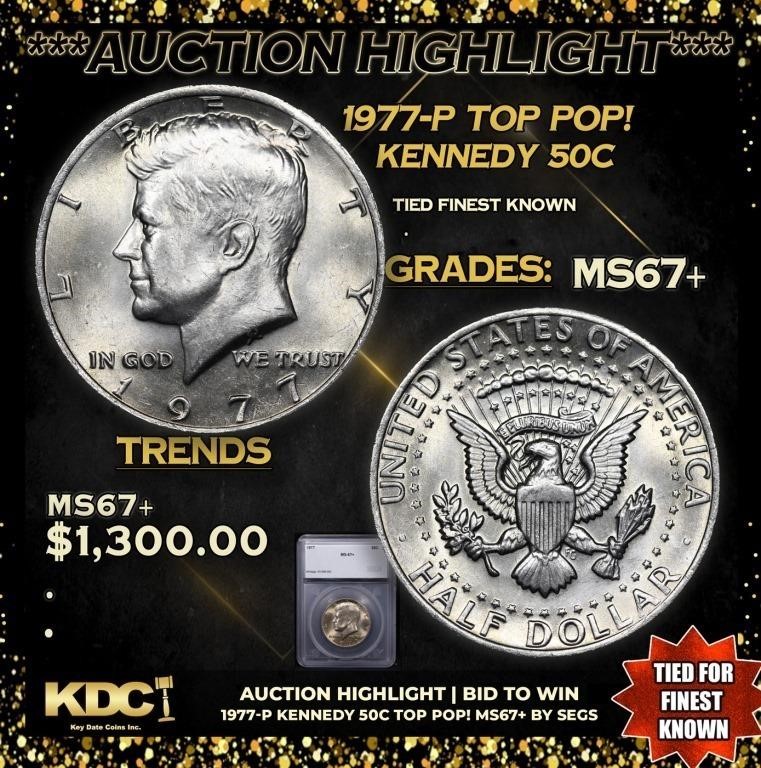 ***Auction Highlight*** 1977-p Kennedy Half Dollar