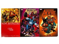 3 Marvel Trade Paperbacks New Avengers