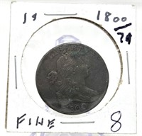 1800/79 Cent F (Corrosion)