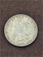 1890 Morgan Silver Dollar coin
