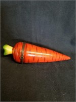Decorative Carrot Trinket Box *NO Trinket*