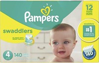 PAMPERS SWADDLERS 140PCS