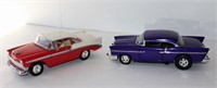 1950's Chevy Die Cast Cars set 2