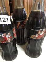 Coke - 1997 Christmas bottles