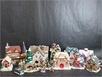 Christmas Village Plug In Houses