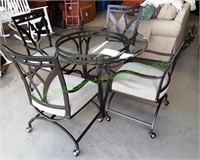 Glass Table w/ Chairs