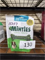 4-20ct mintoes dog treats