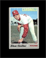 1970 Topps #220 Steve Carlton P/F to GD+