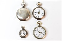 Antique Silver Pocket Watches